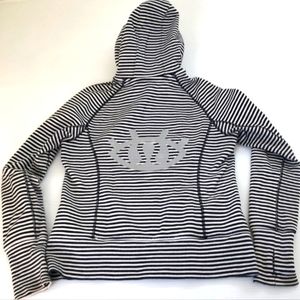 RARE Lululemon 2014 Seawheeze Special Edition Striped Scuba Hoodie